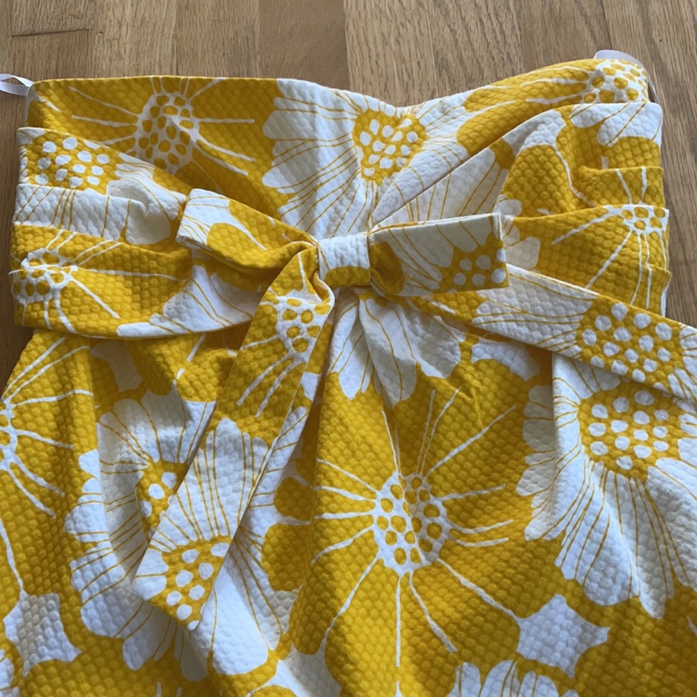 Kate Spade Yellow/White floral dress - Picture 4 of 5